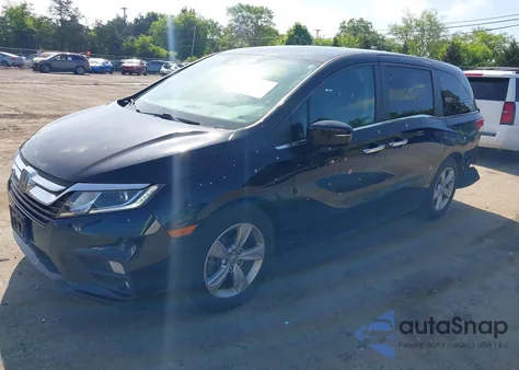 2019 Honda Odyssey Ex-L from USA, damaged, VIN 5FNRL6H76KB132803